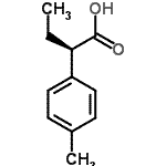 CAS#: 89186-02-7， (2R)-2-(4-Methylphenyl)butanoic acid
