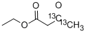 structure of CAS# 89186-80-1, Ethyl Acetoacetate (3,4-13C2)