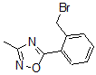CAS#: 892501-91-6， 5-[2-(Bromomethyl)Phenyl]-3-Methyl-1,2,4-Oxadiazole