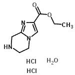 CAS 登录号：892502-00-0， 乙基5,6,7,8-四氢咪唑并[1,2-a]吡嗪-2-羧酸酯二盐酸盐水合物