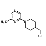 CAS#: 892502-21-5， 2-[4-(Chloromethyl)-1-piperidinyl]-6-methylpyrazine