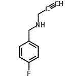 CAS#: 892596-78-0， N-(4-Fluorobenzyl)-2-propyn-1-amine