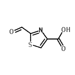 CAS#: 89283-79-4， 2-Formyl-1,3-thiazole-4-carboxylic acid