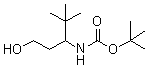structure of CAS# 892874-24-7, 2-Methyl-2-propanyl (1-hydroxy-4,4-dimethyl-3-pentanyl)carbamate;Boc-3-amino-4,4-dimethylpentan-1-ol