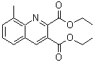 CAS 登录号：892874-76-9， 8-甲基-2,3-喹啉二羧酸二乙酯