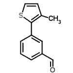 CAS#: 893735-33-6， 3-(3-Methyl-2-thienyl)benzaldehyde