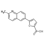 CAS#: 893738-37-9， 5-(2-Methyl-6-quinolinyl)-2-furoic acid