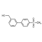 CAS#: 893739-08-7， [4'-(Methylsulfonyl)-3-biphenylyl]methanol