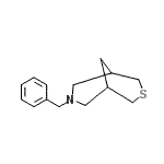 CAS#: 89398-06-1， 7-Benzyl-3-thia-7-azabicyclo[3.3.1]nonane