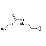 CAS#: 894101-40-7， Ethyl 2-(2-cyclopropylethyl)hydrazinecarboxylate