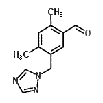 CAS#: 894365-26-5， 2,4-Dimethyl-5-(1H-1,2,4-triazol-1-ylmethyl)benzaldehyde