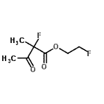 CAS#: 894423-79-1， 2-Fluoroethyl 2-fluoro-2-methyl-3-oxobutanoate