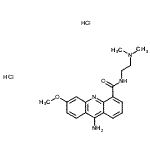 CAS#: 89459-16-5， 9-Amino-N-[2-(dimethylamino)ethyl]-6-methoxy-4-acridinecarboxamide dihydrochloride