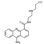 CAS#: 89459-30-3， 9-Amino-N-{2-[(2-hydroxyethyl)amino]ethyl}-4-acridinecarboxamide