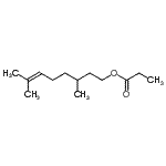 CAS#: 89460-13-9， 3,7-Dimethyl-6-octen-1-yl propionate