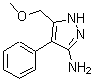 CAS#: 895042-86-1， 5-(Methoxymethyl)-4-phenyl-1H-pyrazol-3-amine