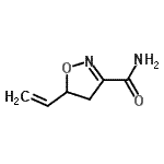 CAS#: 89532-69-4， 5-Vinyl-4,5-dihydro-1,2-oxazole-3-carboxamide