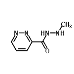 CAS#: 89533-22-2， N'-Methyl-3-pyridazinecarbohydrazide
