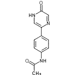 CAS#: 89541-55-9， N-[4-(5-Hydroxy-2-pyrazinyl)phenyl]acetamide