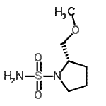 CAS#: 89556-74-1， (2S)-2-(Methoxymethyl)-1-pyrrolidinesulfonamide