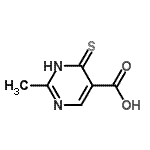 CAS#: 89640-71-1， 2-Methyl-4-thioxo-1,4-dihydro-5-pyrimidinecarboxylic acid