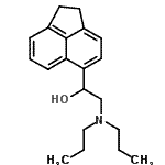 CAS#: 89675-37-6， 1-(1,2-Dihydro-5-acenaphthylenyl)-2-(dipropylamino)ethanol