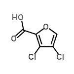 CAS#: 89680-15-9， 3,4-Dichloro-2-furoic acid