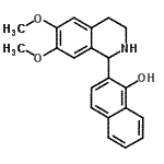 CAS#: 897035-11-9， 2-(6,7-Dimethoxy-1,2,3,4-tetrahydro-1-isoquinolinyl)-1-naphthol