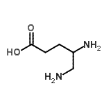 CAS#: 89717-54-4， 4,5-Diaminopentanoic acid