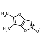 CAS#: 897938-11-3， Furo[2,3-d][1,2]oxazole-5,6-diamine 2-oxide