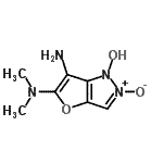 CAS#: 897938-79-3， 6-Amino-5-(dimethylamino)-1H-furo[3,2-c]pyrazol-1-ol 2-oxide