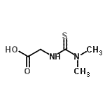 CAS#: 89799-64-4， N-(Dimethylcarbamothioyl)glycine