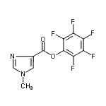 CAS#: 898288-88-5， Pentafluorophenyl 1-methyl-1H-imidazole-4-carboxylate