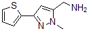 CAS#: 898289-09-3， 1-Methyl-3-(2-Thienyl)-1H-Pyrazole-5-Methanamine