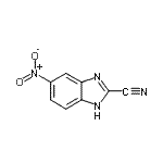 CAS#: 89843-50-5， 5-Nitro-1H-benzimidazole-2-carbonitrile