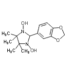 CAS#: 898562-14-6， 2-(1,3-Benzodioxol-5-yl)-4,4,5,5-tetramethyl-1,3-imidazolidinediol