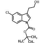 CAS#: 898746-66-2， 2-Methyl-2-propanyl 5-chloro-3-(2-hydroxyethyl)-1H-indole-1-carboxylate