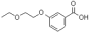 结构式 CAS# 898747-62-1, 3-(2-乙氧基乙氧基)苯甲酸