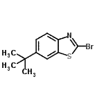 CAS#: 898748-39-5， 2-Bromo-6-(2-methyl-2-propanyl)-1,3-benzothiazole
