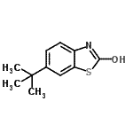 CAS#: 898748-43-1， 6-(2-Methyl-2-propanyl)-1,3-benzothiazol-2-ol