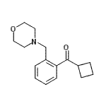 CAS#: 898751-33-2， Cyclobutyl[2-(4-morpholinylmethyl)phenyl]methanone