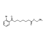 CAS#: 898751-34-3， Ethyl 8-(2-bromophenyl)-8-oxooctanoate