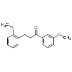 CAS#: 898754-27-3， 1-(3-Methoxyphenyl)-3-[2-(methylsulfanyl)phenyl]-1-propanone