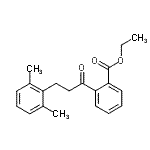 CAS#: 898754-49-9， Ethyl 2-[3-(2,6-dimethylphenyl)propanoyl]benzoate