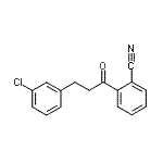 CAS#: 898762-29-3， 2-[3-(3-Chlorophenyl)propanoyl]benzonitrile