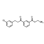 CAS#: 898762-41-9， Ethyl 3-[3-(3-chlorophenyl)propanoyl]benzoate
