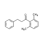 CAS 登录号：898764-30-2， 1-(2,6-二甲基苯基)-3-苯基-1-丙酮