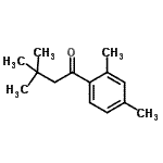 CAS#: 898764-47-1， 1-(2,4-Dimethylphenyl)-3,3-dimethyl-1-butanone