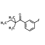 CAS#: 898765-46-3， 1-(3-Fluorophenyl)-2,2-dimethyl-1-butanone