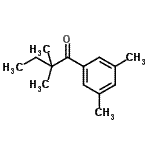 CAS#: 898765-66-7， 1-(3,5-Dimethylphenyl)-2,2-dimethyl-1-butanone